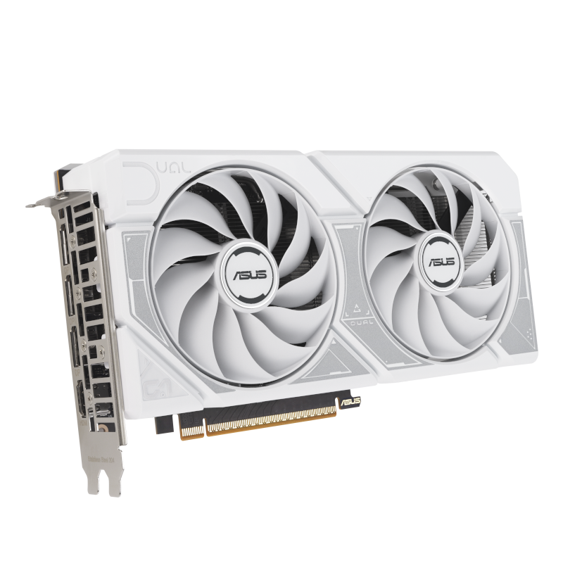 Відеокарта ASUS Dual GeForce RTX 5060 White OC Edition 8GB GDDR7 (DUAL-RTX5060-O8G-WHITE)